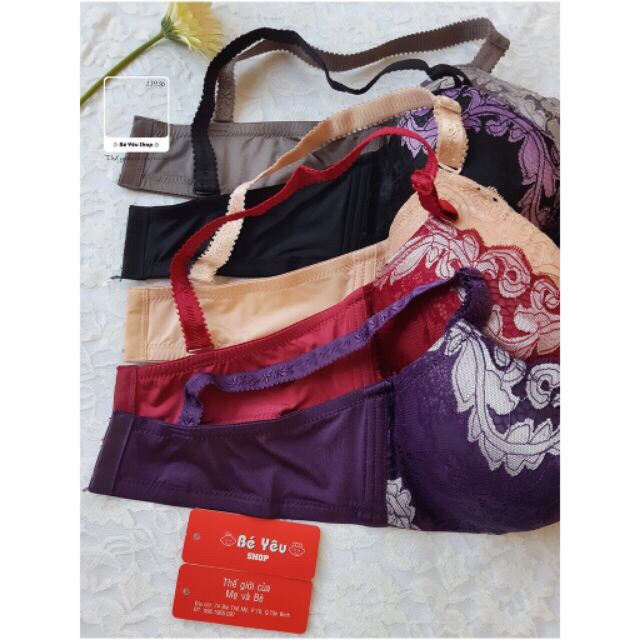 (936)Áo lót mỏng ren hoa đẹp