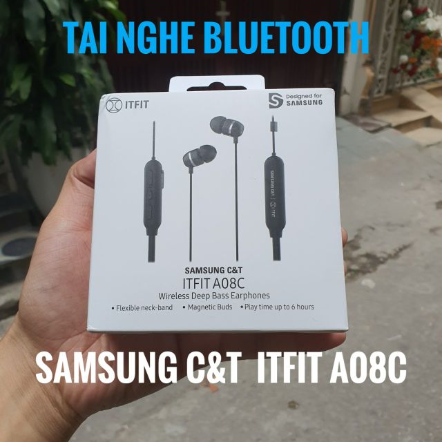 Tai nghe Bluetooth Samsung C&T ItFit A08C chính hãng