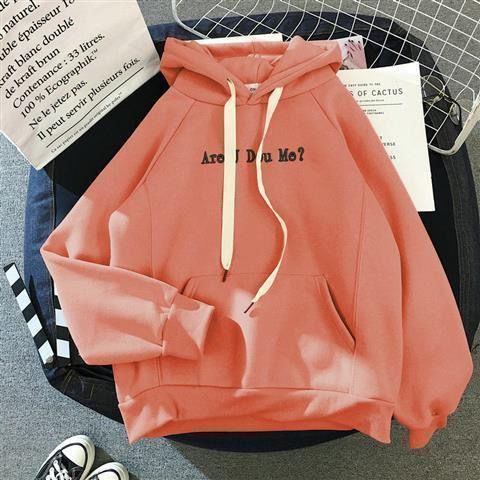 Áo Hoodie Tay Dài Phong Cách Ulzzang Hàn Quốc Chất Nỉ Bông Dày | BigBuy360 - bigbuy360.vn