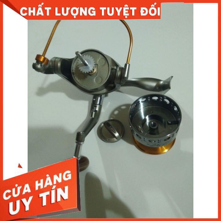 [SALE]  Máy Câu Cá Yomoshi LC Kim Loại 3000-7000 ĐỦ SIZE (TẶNG CƯỚC SHIMANO 100M CACBON )  MÁY CÂU CÁ MÁY ĐỨNG YOMOSHI