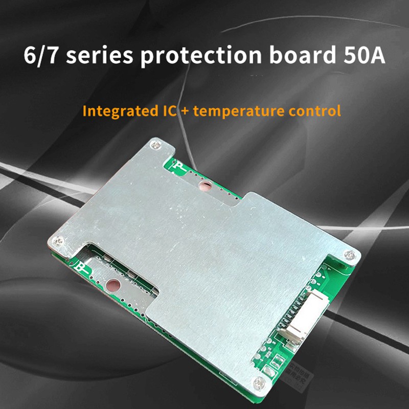 Bảng Mạch Bảo Vệ Pin Lithium 6s 24v 50a Bms