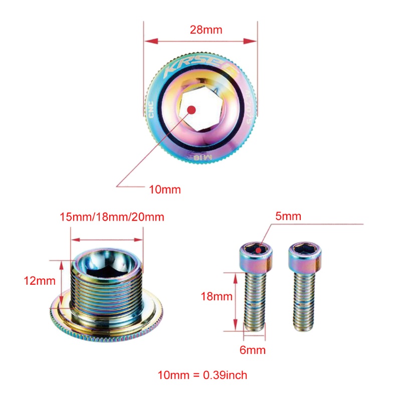 Bu Lông Vặn Giò Dĩa Bằng Hợp Kim Nhôm Cho Xe Đạp