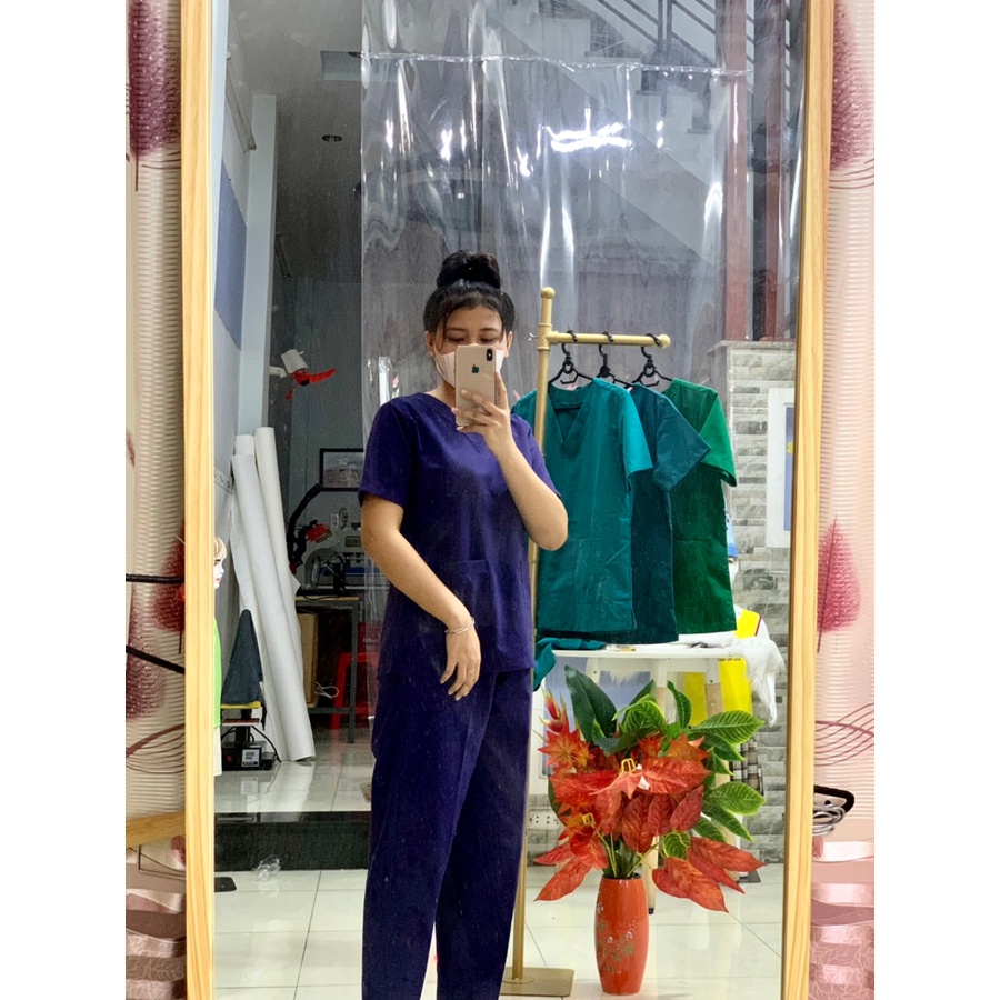 Quần áo phòng mổ, bộ Scrubs bác sĩ phẫu thuật, hộ lý, điều dưỡng - NAM