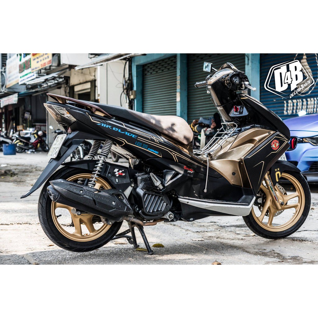 Tem trùm xe Air Blade 2014 Lighting