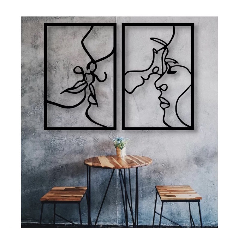 Tấm dán trang trí tường bằng Aluminium 3 mm, tranh nghệ thuật trang trí tường