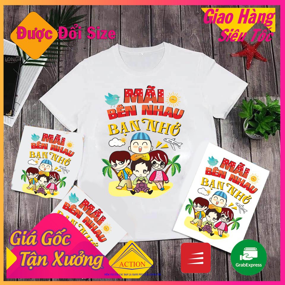 [GIÁ SỈ] Áo Thun Team Sologan – [THE ACTION] - Inbox chọn mẫu ( Quà Tặng)