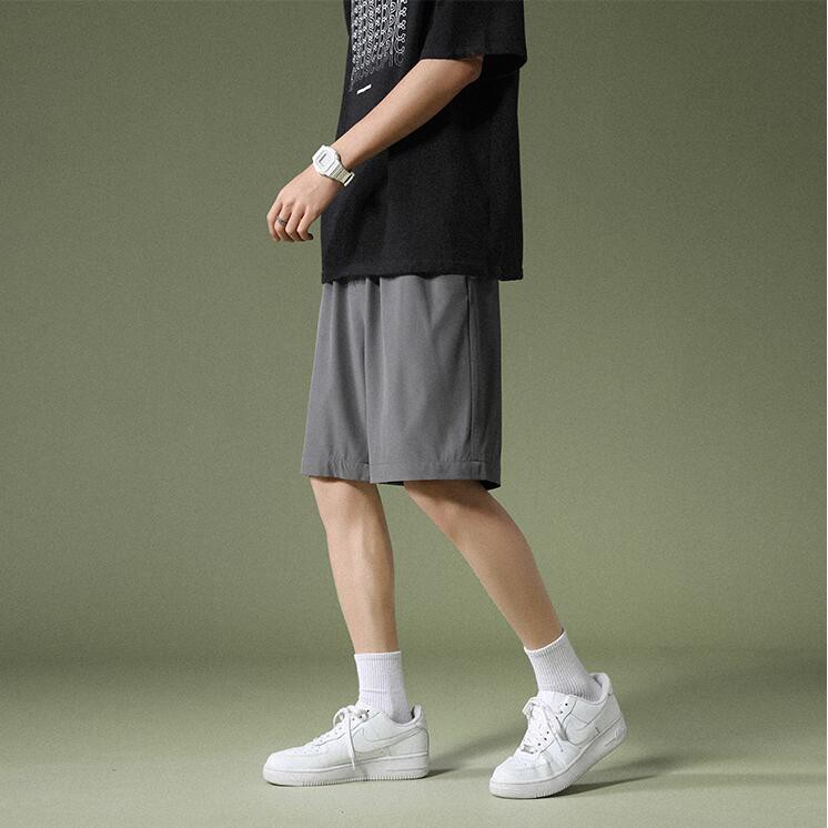 Quần short thể thao màu trơn đơn giản dành cho nam