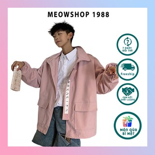 ÁO KHOÁC KAKI NAM NỮ 2 LỚP FROM RỘNG CHỐNG NẮNG PHONG CÁCH TRẺ TRUNG NĂNG ĐỘNG