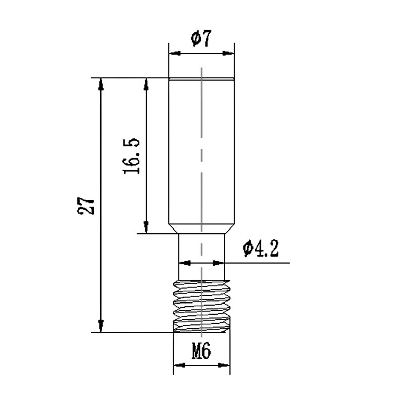 Lõi Dẫn Nhựa Thép Không Gỉ Cho Bộ Đầu Phun CR10