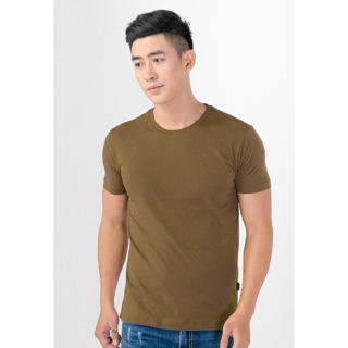 Áo thun nam Nhật Bản Gold Rhino màu nâu (thoát nhiệt, bền màu, thấm hút mồ hôi)