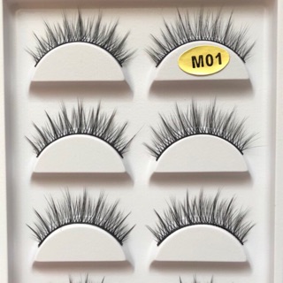 Lông mi chồn 3d m01