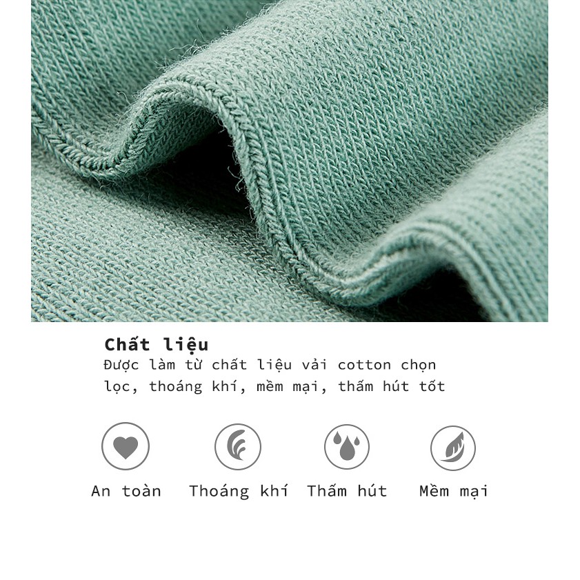 Mặc gì đẹp: Yêu thương với Bộ Ba Đôi Vớ Nam HLA Micro-elastic Breathable Fashionable Cotton Socks