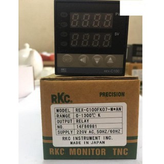 [Sốc] Bộ điều khiển nhiệt độ ( Đồng hồ nhiệt độ ) RKC REX-C100 mặt 45x45 48x48