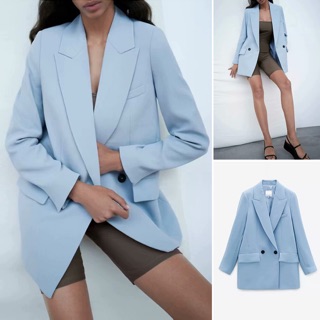 Vest blazer dáng dài ZR tqxk
