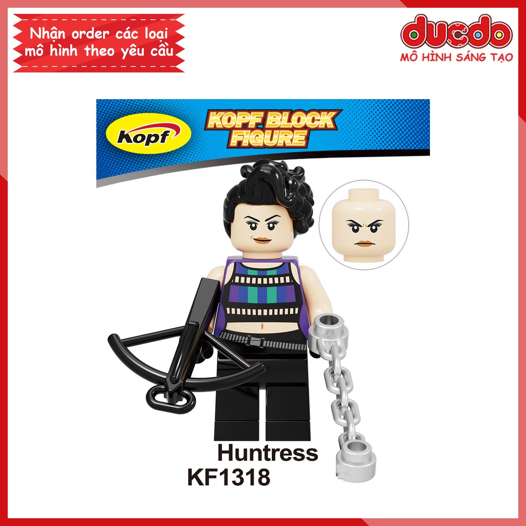 Minifigures các nhân vật trong Birds of Prey của Harley Quinn - Đồ chơi Lắp ghép Xếp hình Mô hình Mini Kopf KF6113