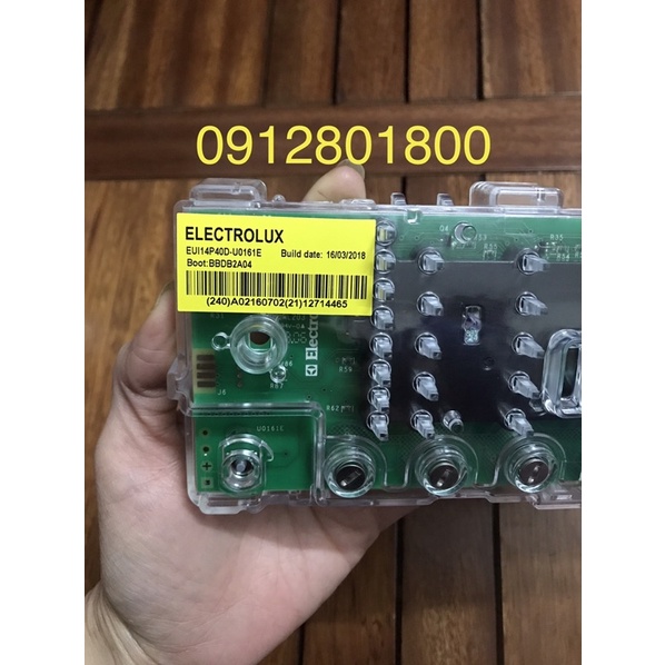 Bo mạch hiển thị máy giặt Electrolux EWF 85743, 80743, 10843, 12843, 10744, 10844, 12844 chính hãng