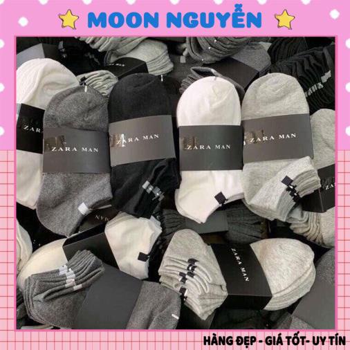 Tất vớ nam cổ ngắn chống hôi chân cổ vạch BT21 set 5 đôi hàng xuất Nhật loại 1