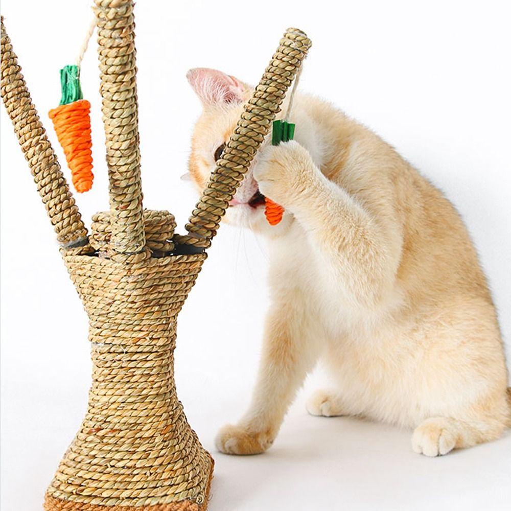 Norman Đồ Chơi Gặm Nướu Hình Thỏ Đan Mây Cà Rốt Làm Sạch Răng Cho