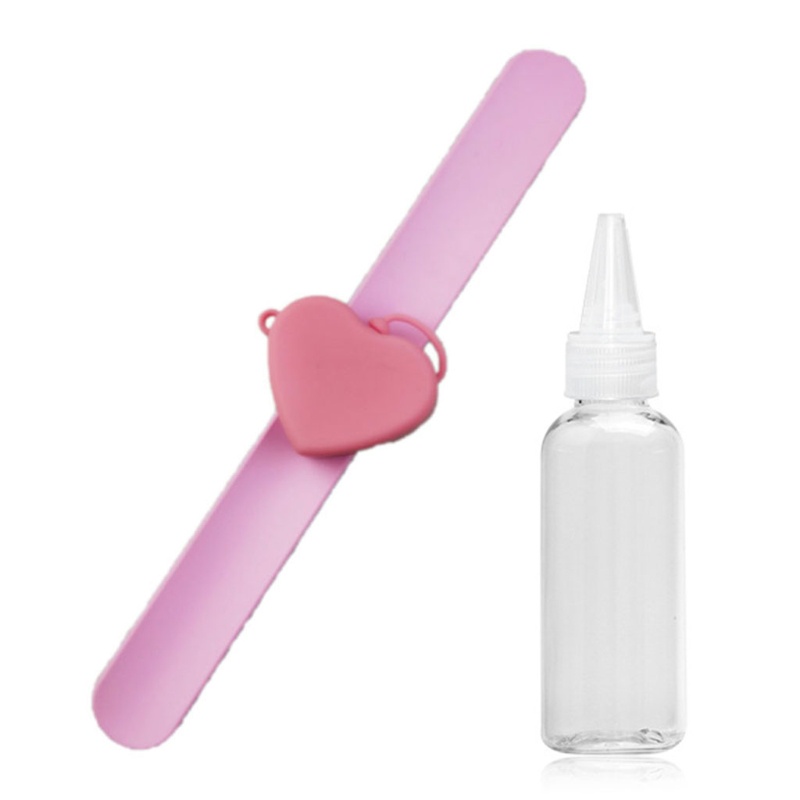 Youyo Bình Đựng Nước Rửa Tay Dạng Nhẫn Nhỏ Gọn Bằng Silicone Có Thể Nạp Đầy Lại