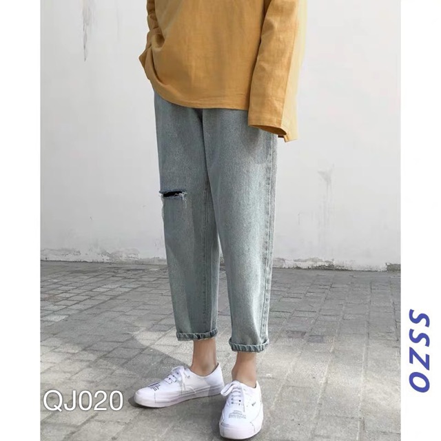 QJ020 - QUẦN JEAN BAGGY NAM WASH | BigBuy360 - bigbuy360.vn