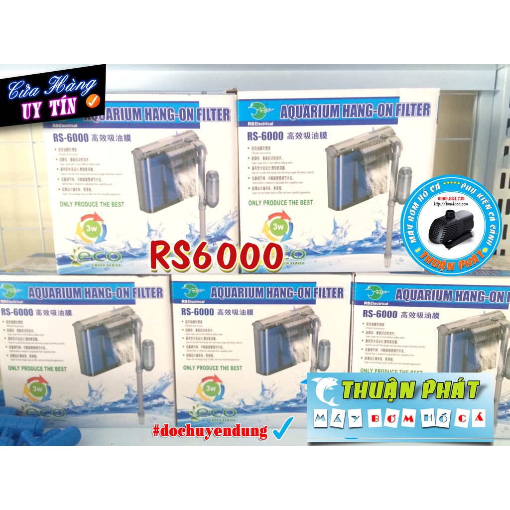 Máy Lọc Thác RS-6000 - Lọc Thác Đẹp, SIÊU ÊM