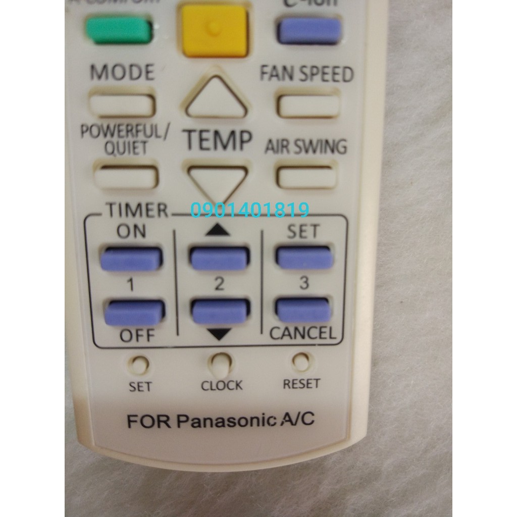 Điều Khiển Máy Lạnh Panasonic 1222 ( Đa Năng Cho Tất Cả Pana )