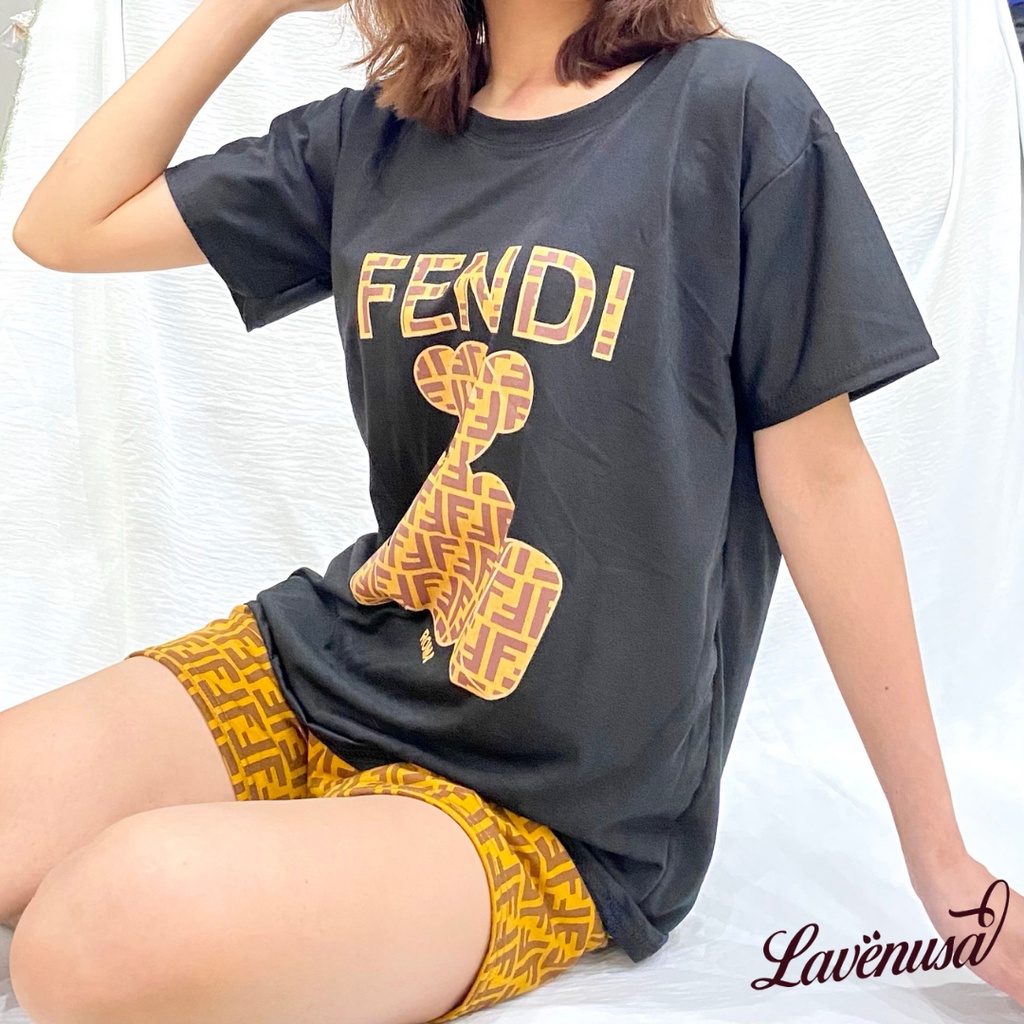 Bộ mặc nhà nữ chất cotton thoải mái thấm hút tốt freesize LAVENUSA QA23