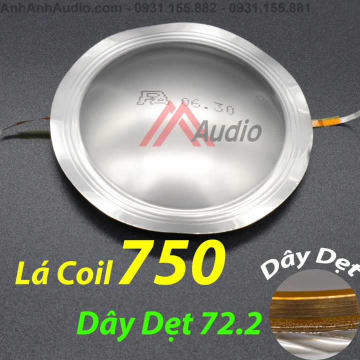 côn treble 750 dạng màng dây dẹp 72.2 , giá 01 cái coil