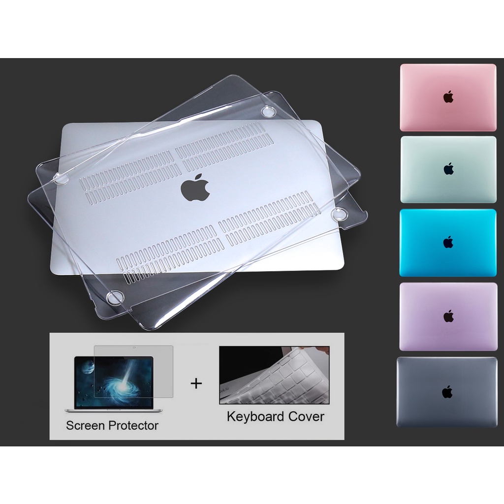 Vỏ bảo vệ bàn phím bằng silicon cứng cho Apple MacBook Pro 13-inch 8 M1 Chip 9 1 6 9 8 1