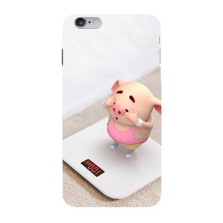 Ốp lưng cho điện thoại iPhone hình heo con tinh nghịch - Heocon016