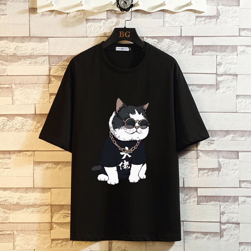 Áo thun nam nữ - Áo phông nam nữ Unisex tay lỡ form rộng Oversize chất vải 100%COTTON mát mềm mịn AT40