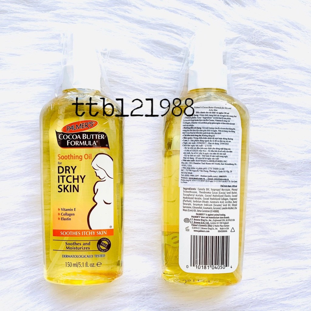 Kem Ngừa Rạn Da Palmer's Lotion Massage Palmers