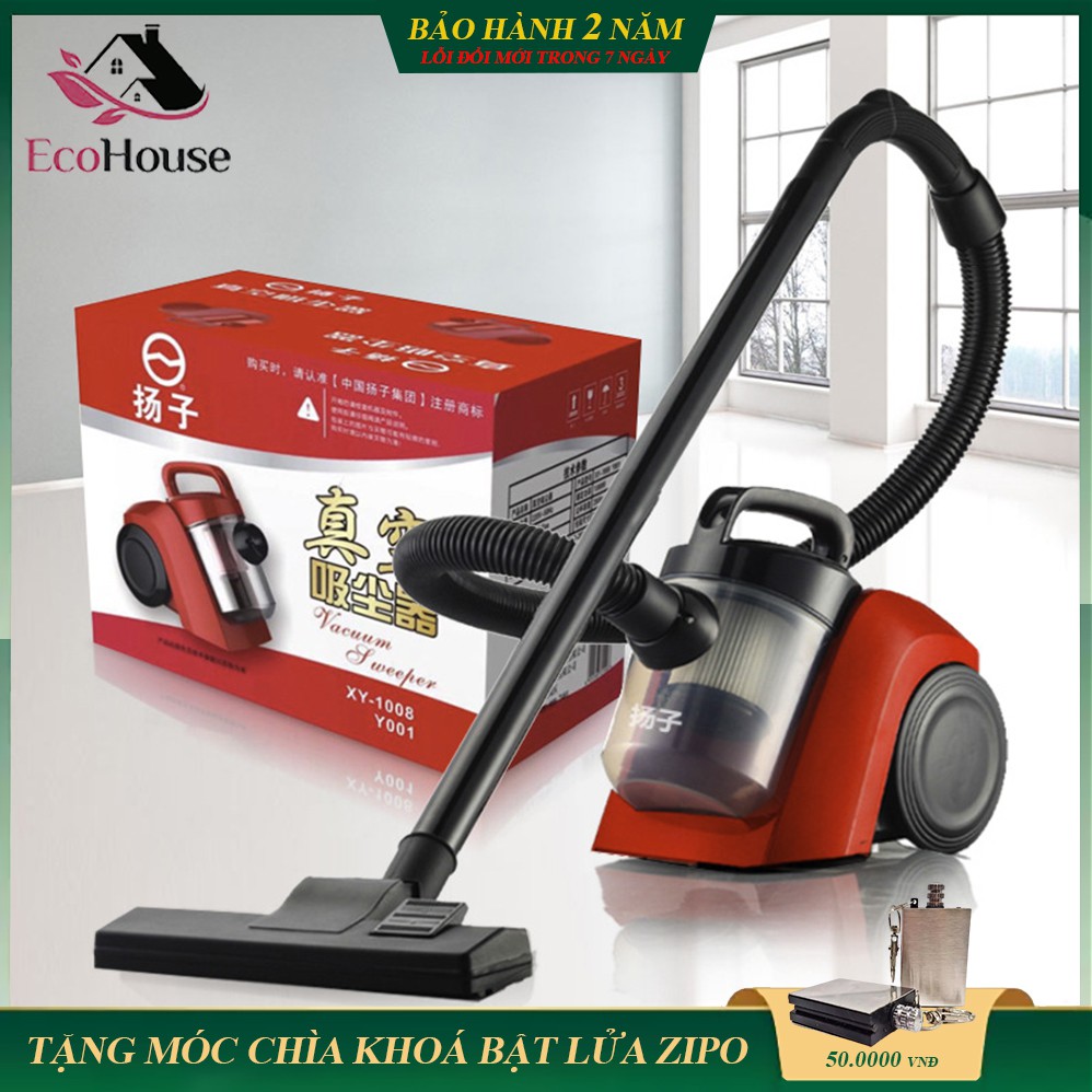 Máy hút bụi gia đình, lực hút khỏe, công suất lớn tiện lợi cho công việc dọn dẹp nhà cửa, bảo hành 2 năm