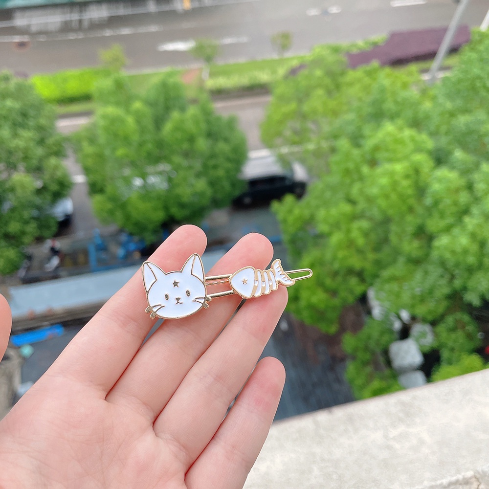 Kẹp tóc QIHE JEWELRY hình động vật hoạt hình xinh xắn cho bé gái