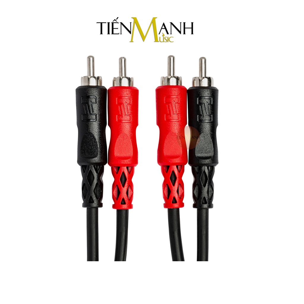 Cặp Dây Cáp Loa Kiểm Âm Hosa 2 Đầu RCA Hoa Sen CRA-202, CRA-203 Cable CRA202, CRA203