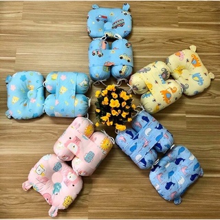Bộ gối chặn bông thô lụa cao cấp 100% cho bé sơ sinh, chẹn bông sơ sinh, gối chặn sơ sinh