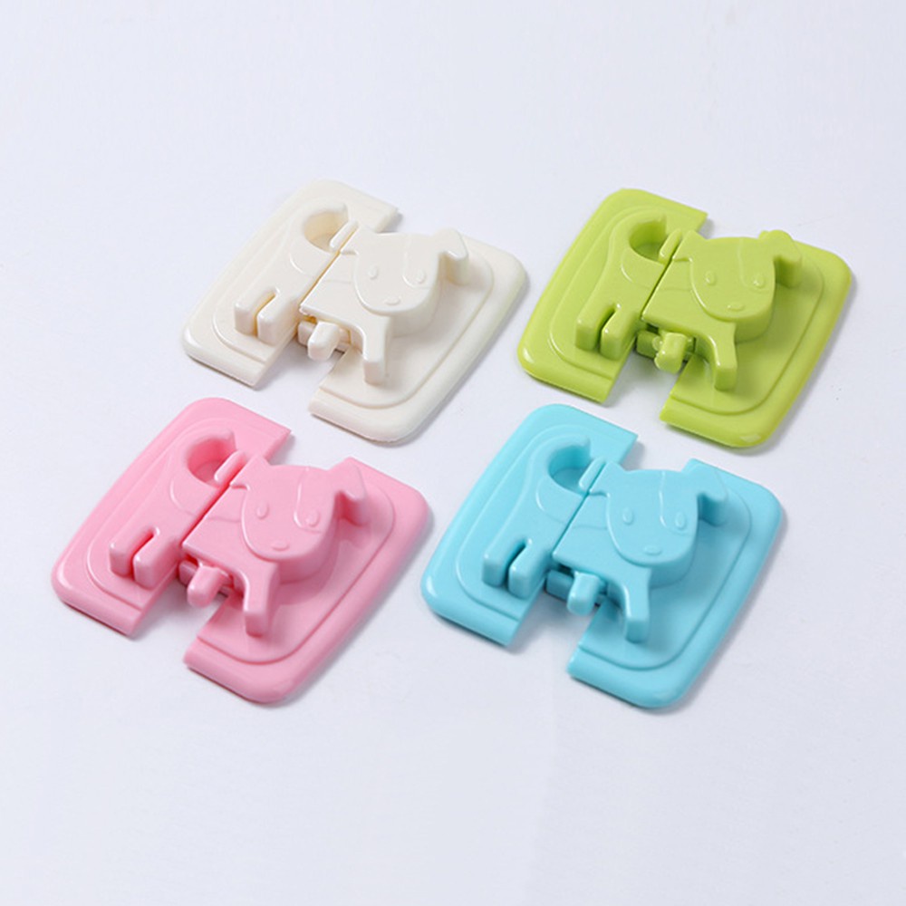 [Tổng Kho Sỉ] Khóa Cài Tủ HÌNH CON CÚN - Miếng Chặn Cửa Chống Va Đập Cửa Sập, Chặn Gió Kẹp/Kẹt Tay Bé