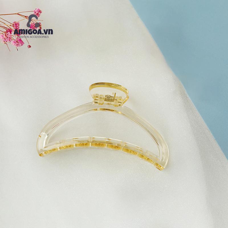 ✨✨Kẹp Tóc Hình Cá Mập Đính Ngọc Trai Phong Cách Vintage Cho Nữ