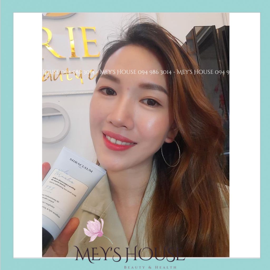 Sữa Rửa Mặt Trắng Da Miraculum Woda Termalna Làm Sạch Sâu Dưỡng Ẩm 200ml