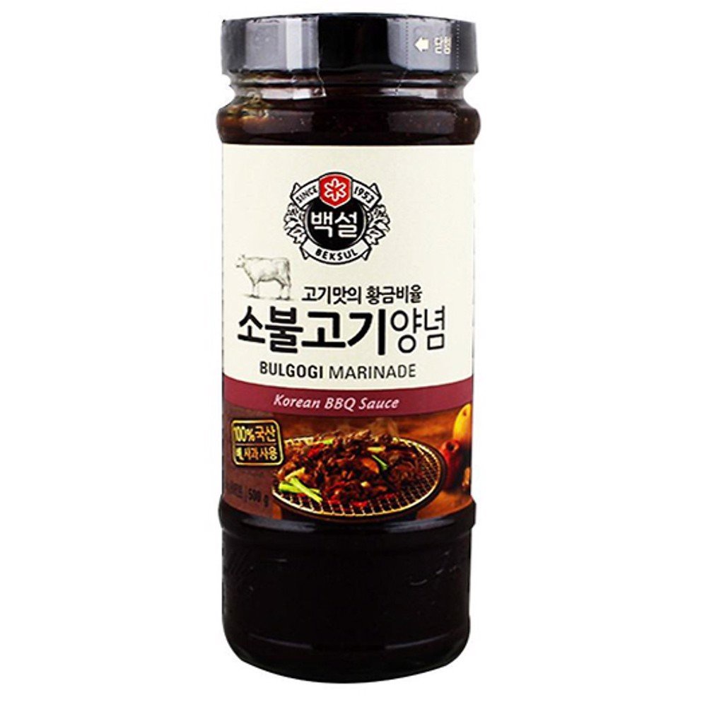 Sốt ướp Bulgogi heo / bò Beksul chai 290g