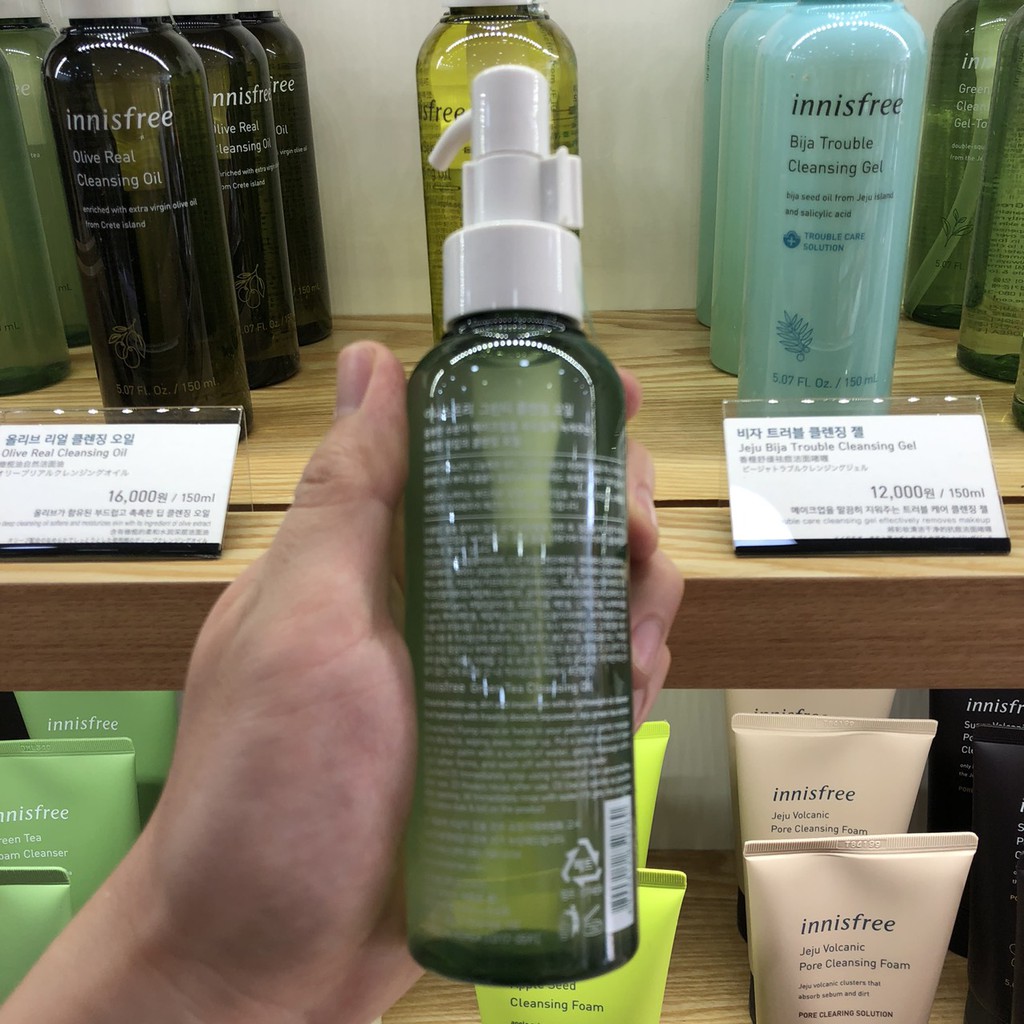 [Mã 44FMCGSALE1 giảm 10% đơn 250K] Dầu tẩy trang trà xanh Innisfree Green tea Cleansing Oil | BigBuy360 - bigbuy360.vn