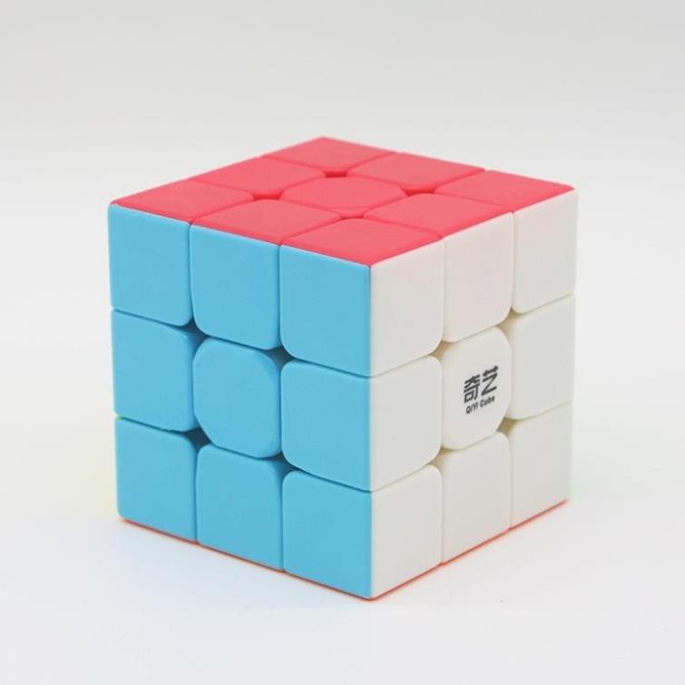 Rubik 3x3 Giúp Thông Minh Hơn - Xoay Mượt , Lõi Cứng Cáp, Bền  - Rubic 3 Tầng vỉ có kèm rubik trái tim