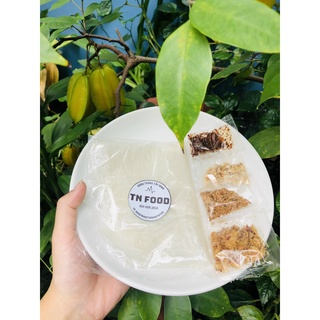 1 bịch Bánh tráng muối đậu hành phi sate -bánh phơi sương loại 1- NaNasitoanquoc -banhtrangtayninhgiasi.com