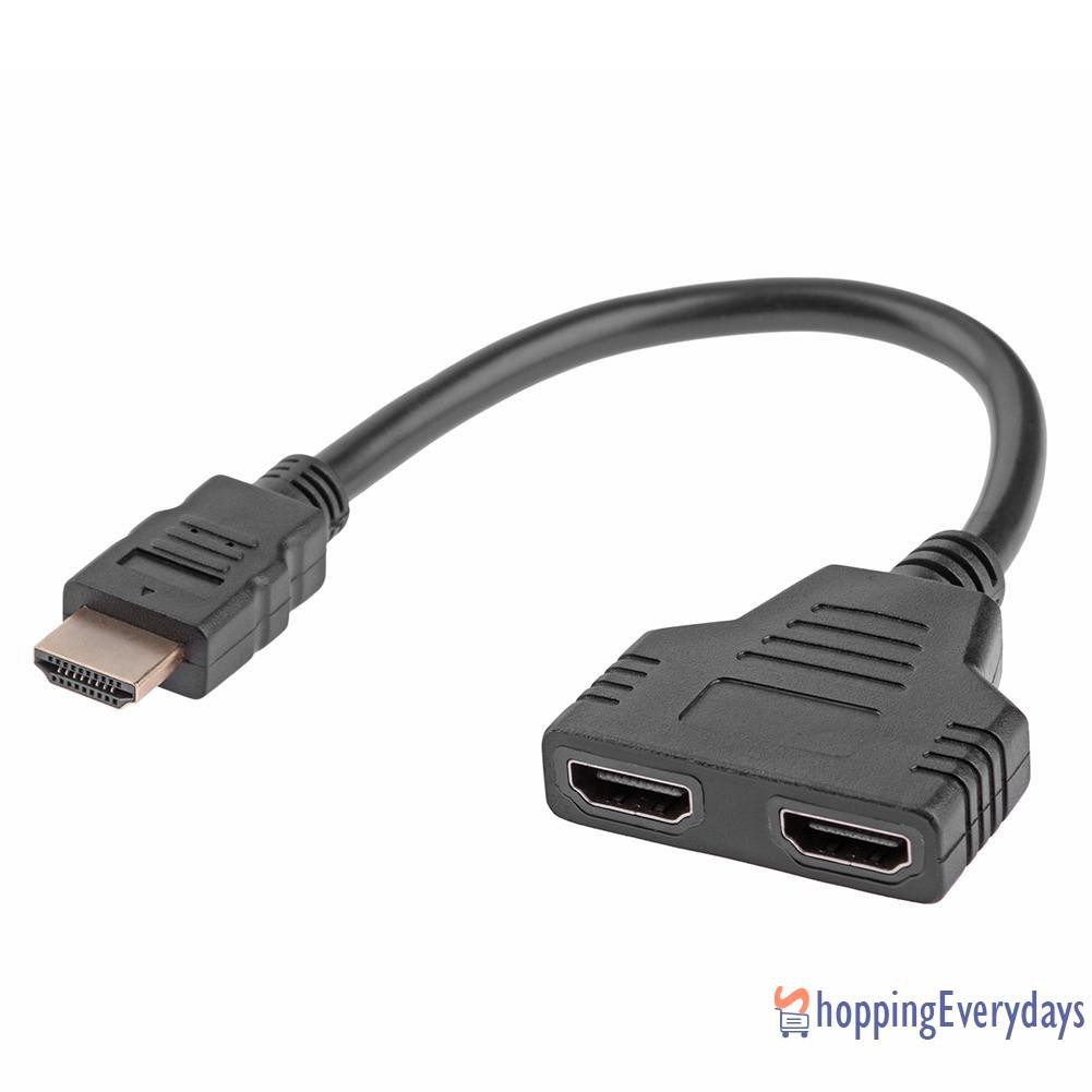 Bộ Chia Hdmi 1080p 1x2 1 Đầu Ra 2