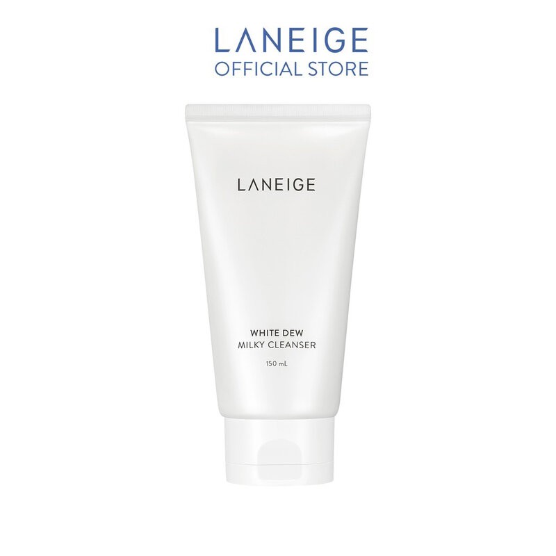 Sữa Rửa Mặt Laneige Giúp Làm Sáng & Dưỡng Ẩm Da 150ml White Dew Milky Cleanser