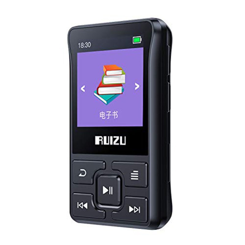 Máy Nghe Nhạc Ruizu X55 Thể Thao Nhỏ Gọn, Hỗ Trợ Thẻ TF, Buetooth 4.0 (8GB)