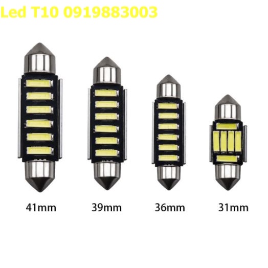 Đèn led trần ô tô, soi biển số ô tô siêu sáng smd7020