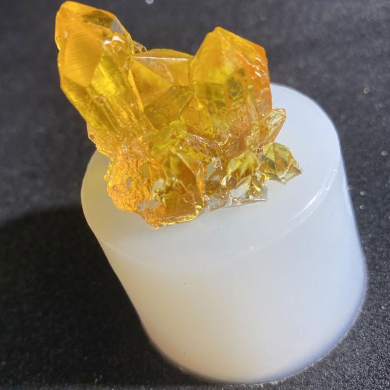Khuôn Silicone Dùng Làm Cụm Pha Lê Epoxy DIY