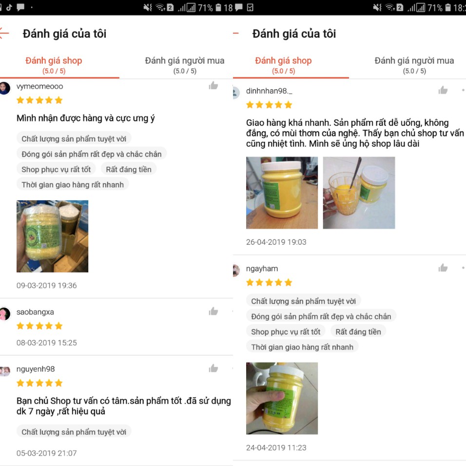 Tinh Bột Nghệ Vàng Nguyên Chất Bao Test Bịch 100g | BigBuy360 - bigbuy360.vn