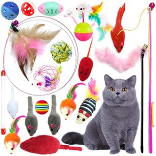 [Mèo Tự Chơi]🐱 Đồ Chơi Đủ Loại Cho Mèo Giảm Stress